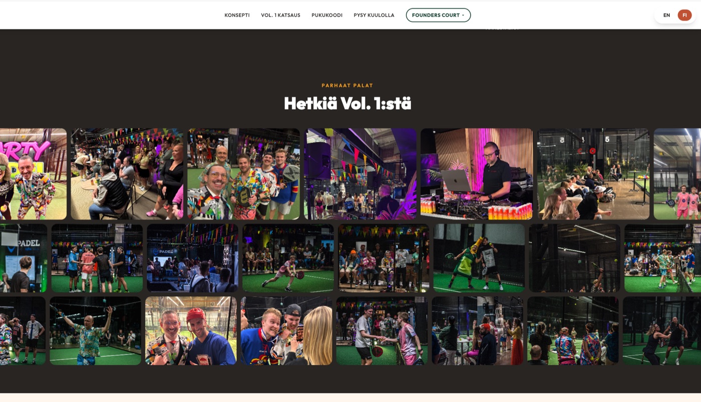 Party Padel Vol. 1 recap