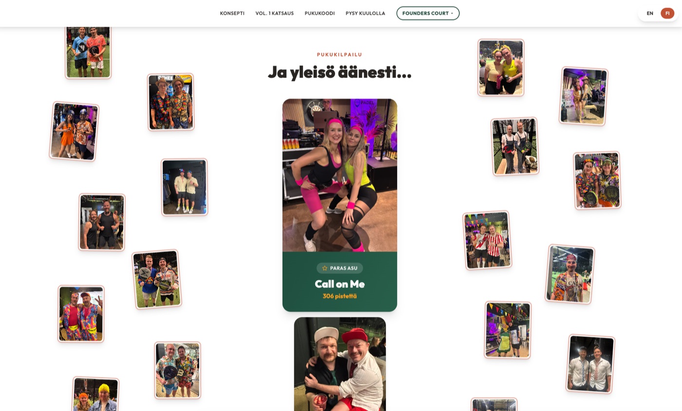 Party Padel results