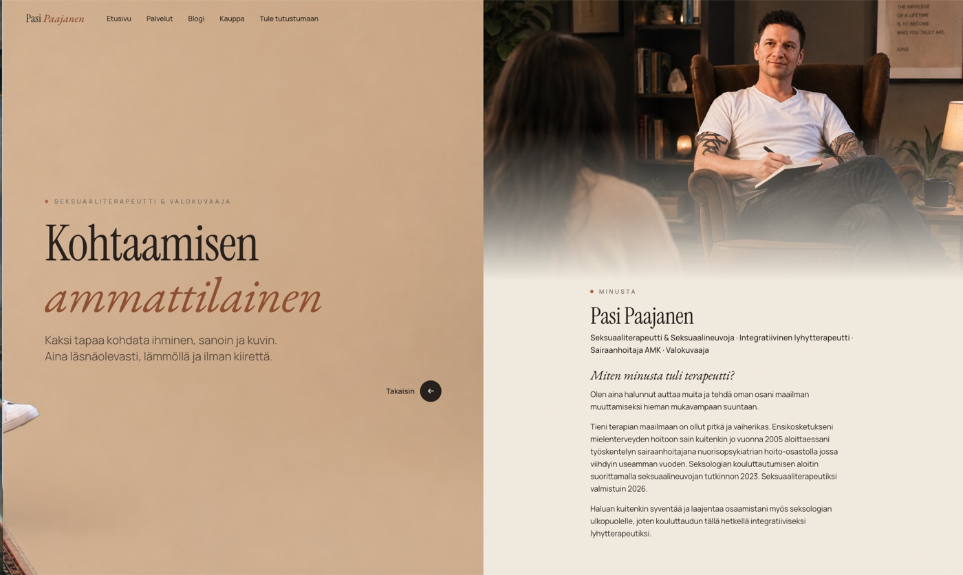 Pasi Paajanen · about